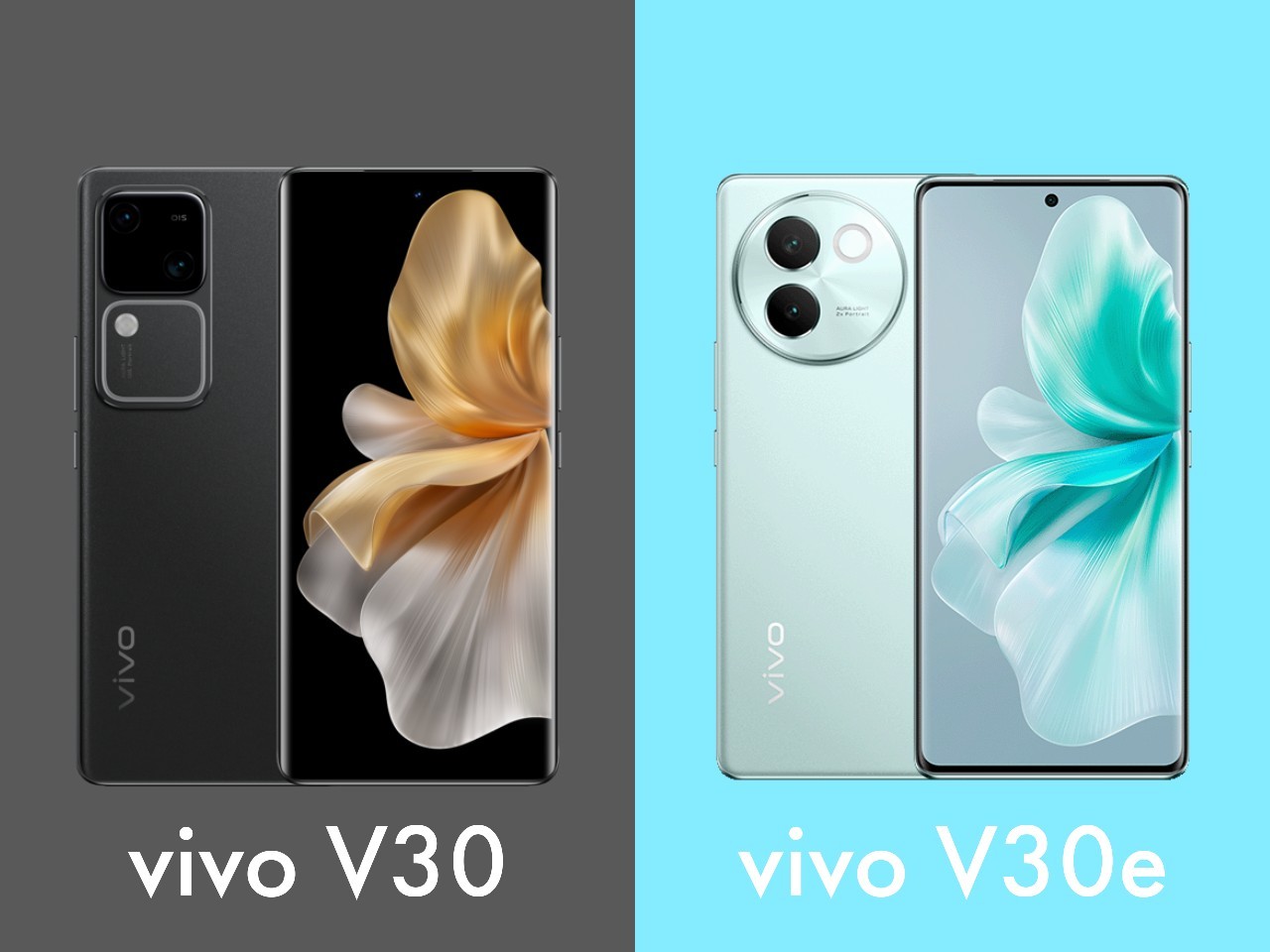 vivo V30 Vs vivo V30e - Header