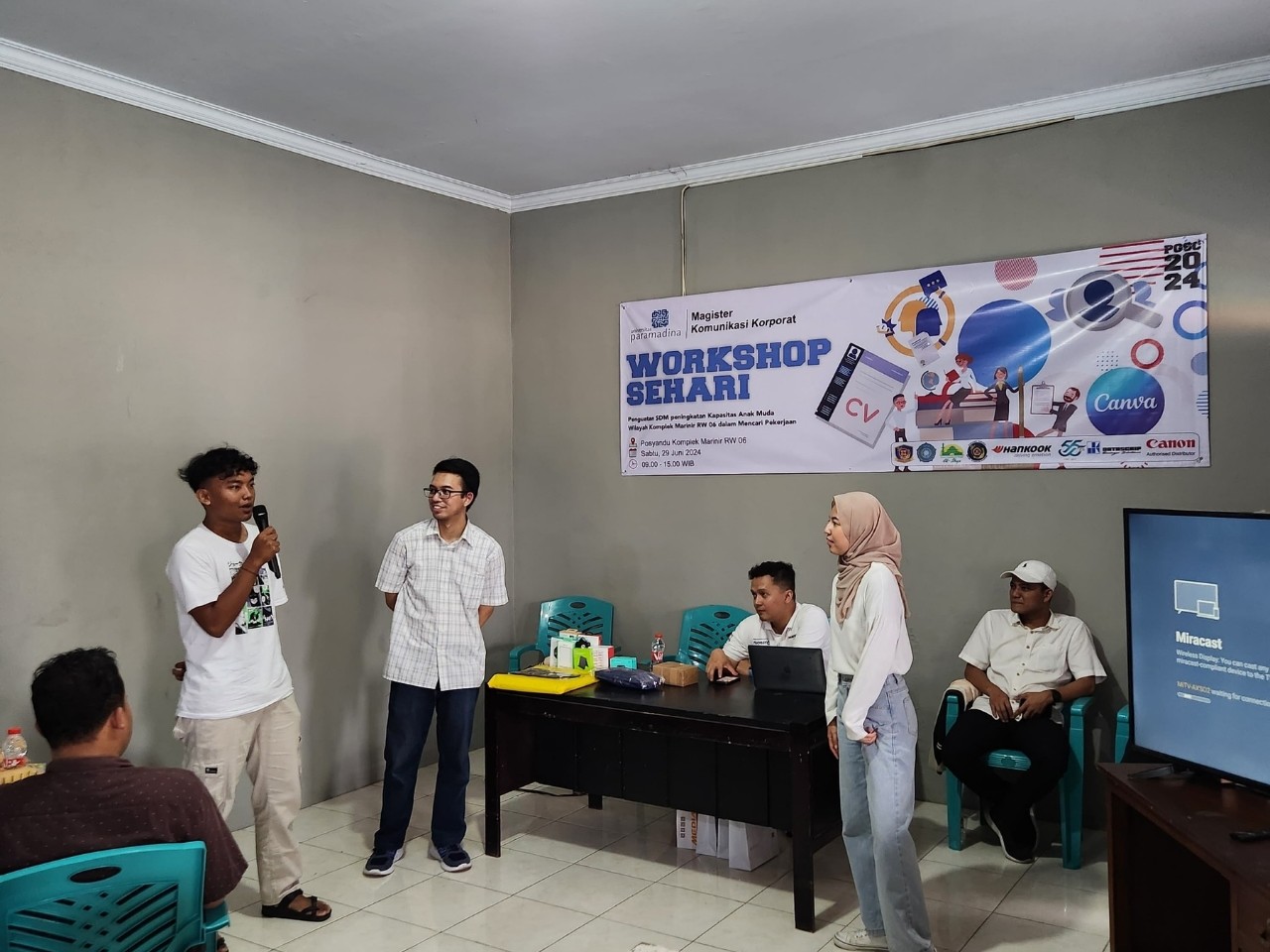 Workshop Magister Komunikasi Korporat Universitas Paramadina 