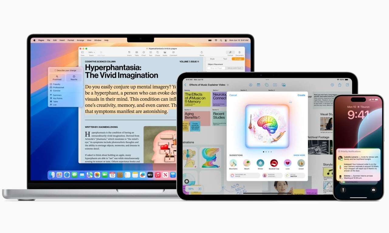 Apple Umumkan Teknologi AI yang Terintegrasi dengan ChatGPT untuk iPhone, iPad, dan Mac