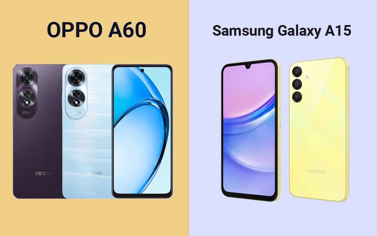 OPPO A60 vs Samsung Galaxy A15