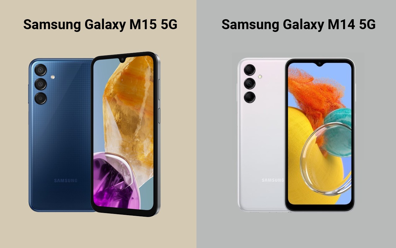 Samsung Galaxy M15 5G vs M14 5G Header