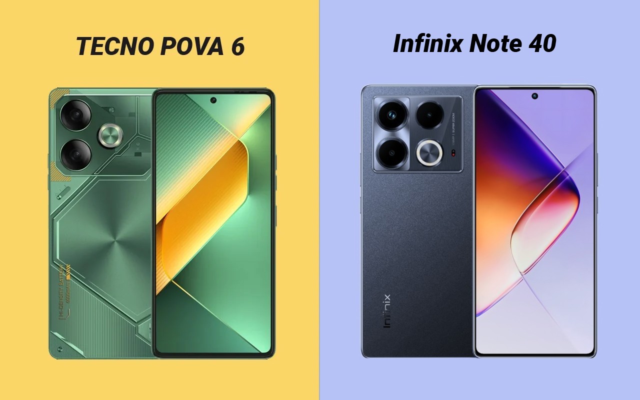 TECNO POVA 6 vs Infinix Note 40 Header