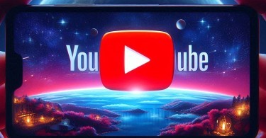 YouTube Logo with AI
