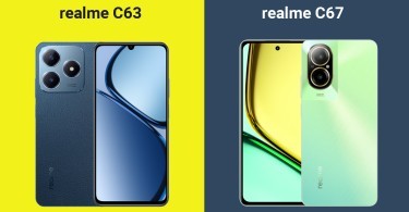 realme C63 vs realme C67