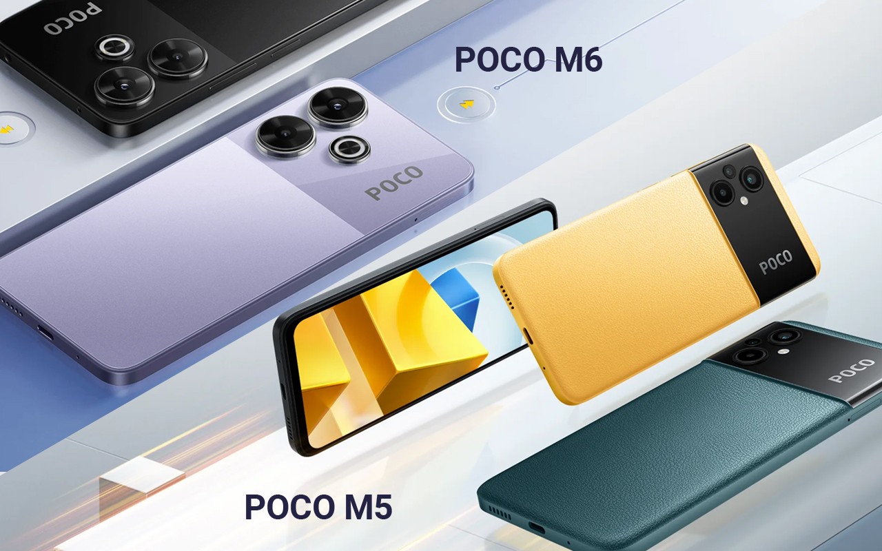 POCO M6 vs POCO M5 Header