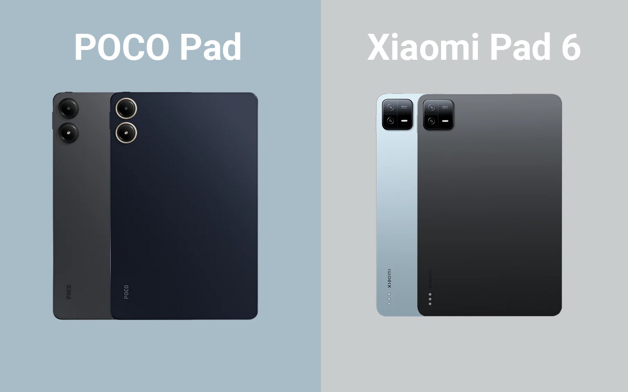 POCO Pad vs Xiaomi Pad 6