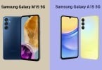 Samsung Galaxy M15 5G vs Galaxy A15 5G