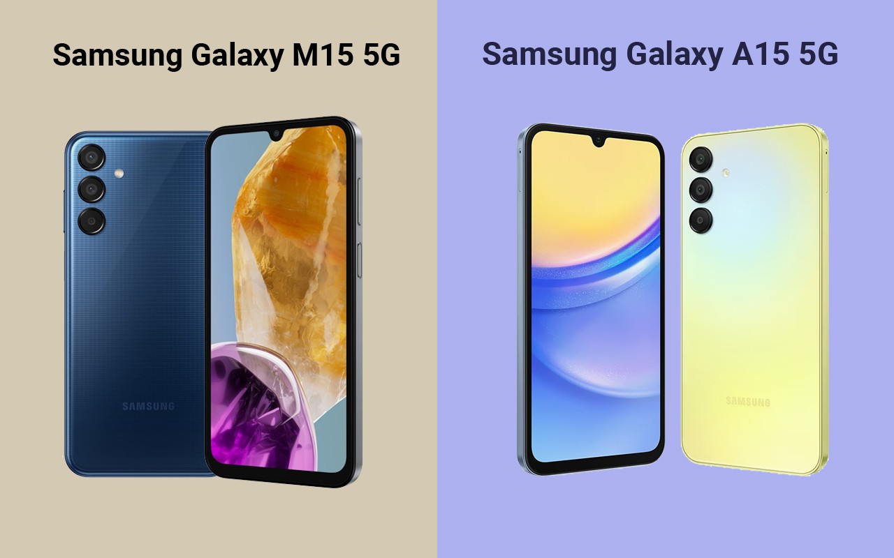 Samsung Galaxy M15 5G vs Galaxy A15 5G Header