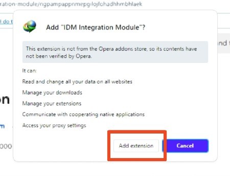 Cara Pasang Ekstensi IDM di Chrome, Opera, Firefox 9