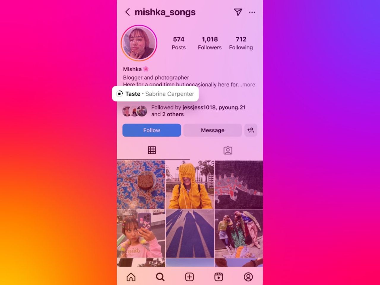 Cara Memasang Musik di Profil Instagram Headr