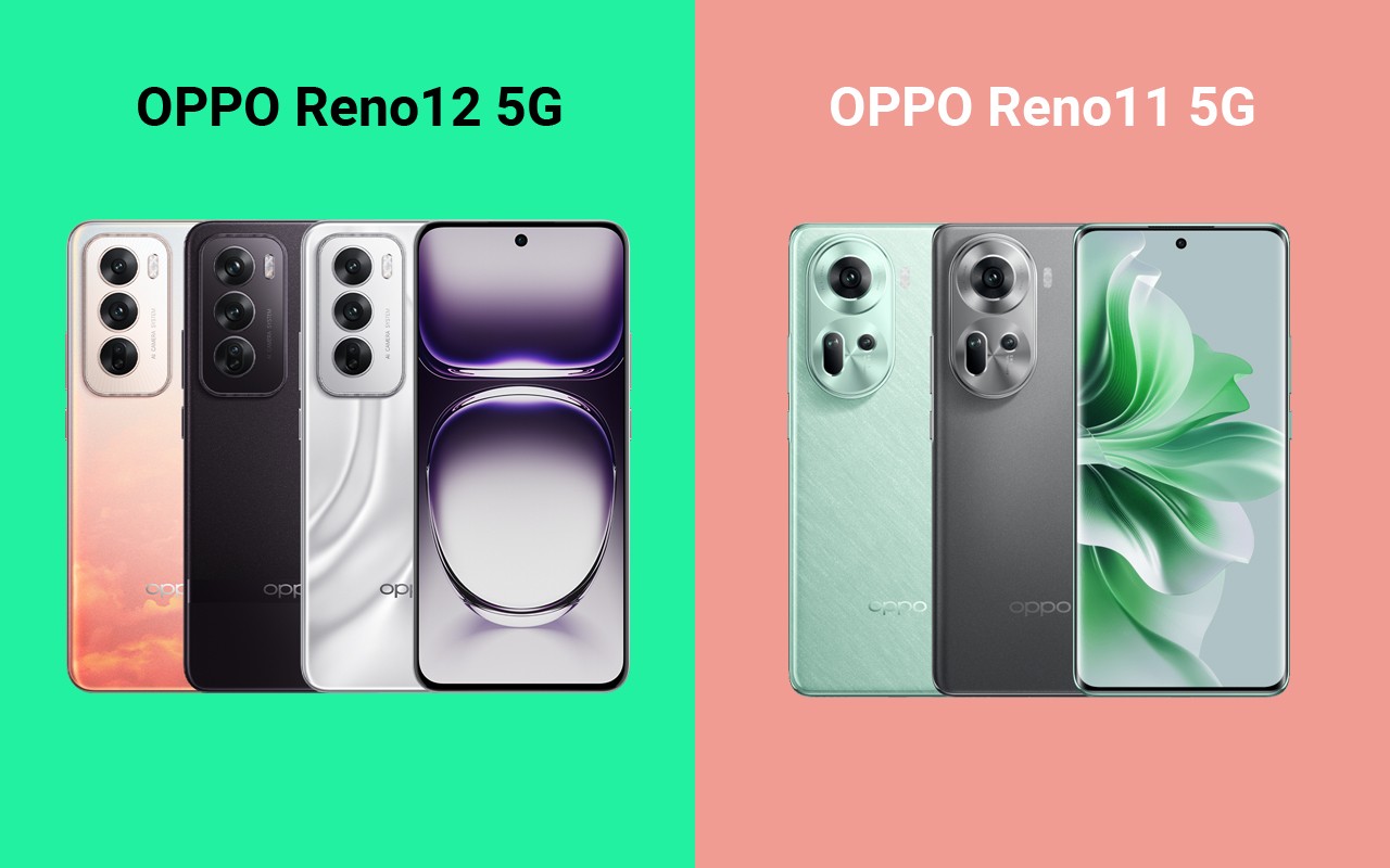 OPPO Reno12 5G vs Reno11 5G