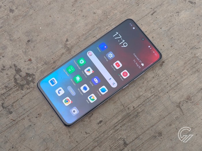 OPPO Reno12 F 5G - Display Diagonal Layout