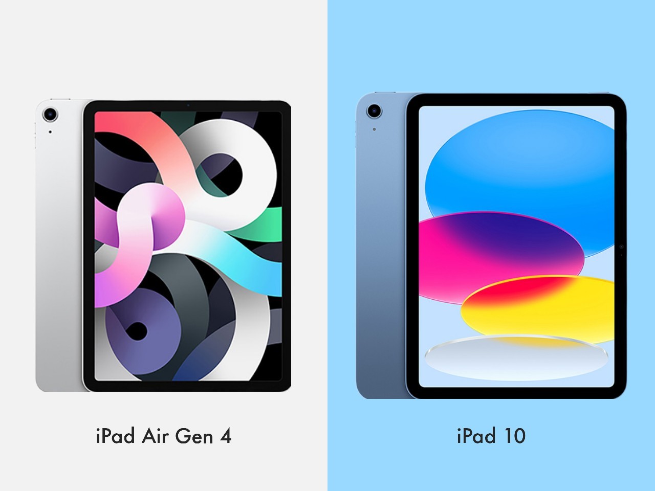 iPad Air 4 Vs iPad 10 - Header