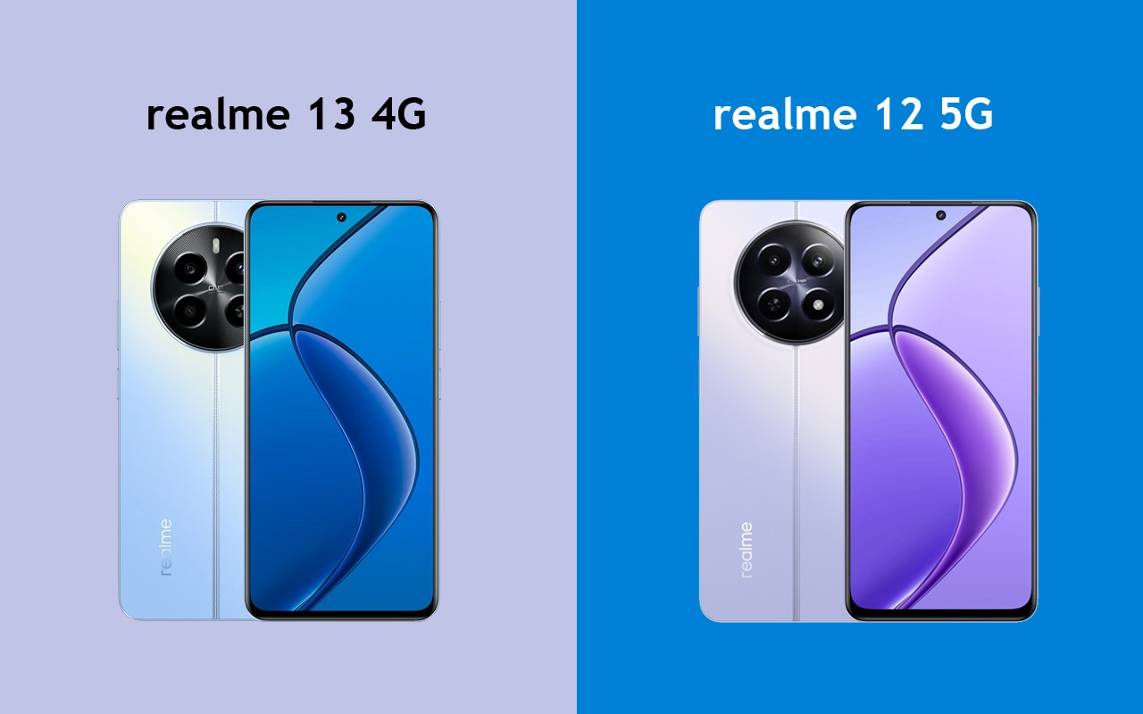 realme 13 4G vs realme 12 5G Header