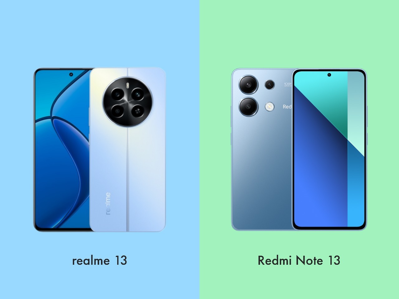 realme 13 Vs Redmi Note 13 - Header