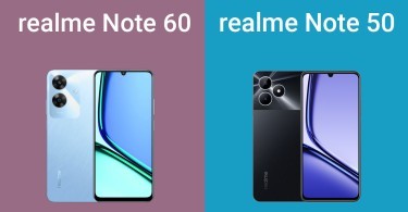 realme Note 60 vs realme Note 50