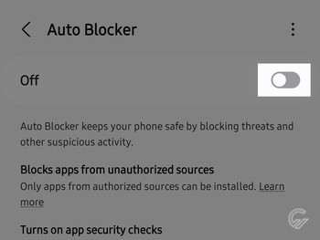 Apa Itu Samsung Auto Blocker 3