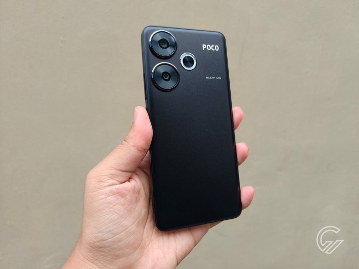 POCO F6 - HandsOn - Side Left