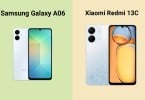 Samsung Galaxy A06 vs Xiaomi Redmi 13C