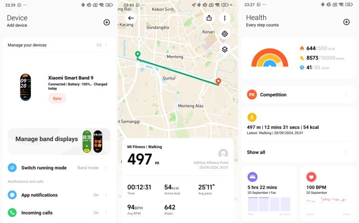 Xiaomi Smart Band 9 - Mi Fitness 1