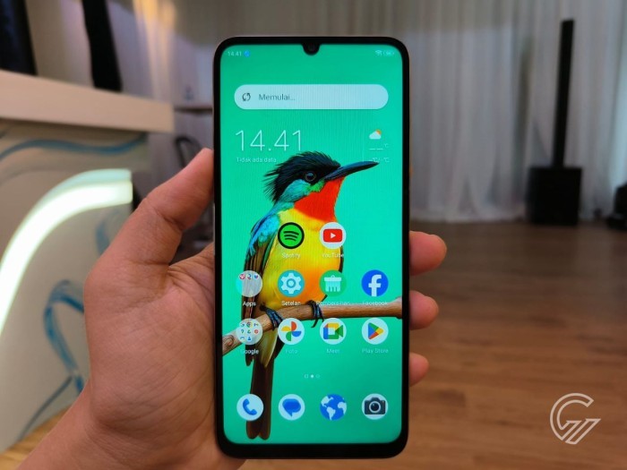 Kelebihan dan Kekurangan ZTE Blade A55 - Layar