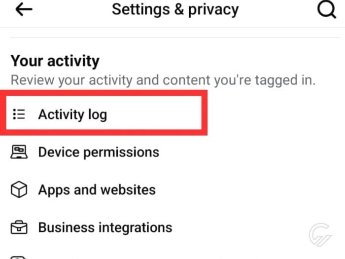 activity-log