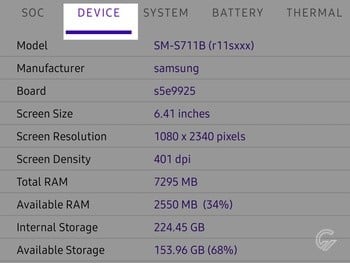 Cara Mengetahui Kapasitas RAM Penyimpanan Samsung 4