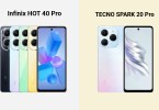 Infinix HOT 40 Pro vs TECNO SPARK 20 Pro