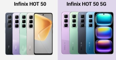 Infinix HOT 50 vs HOT 50 5G