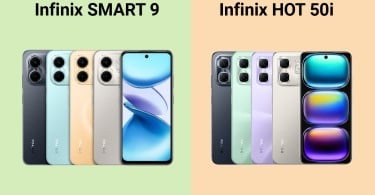 Infinix SMART 9 vs Infinix HOT 50i