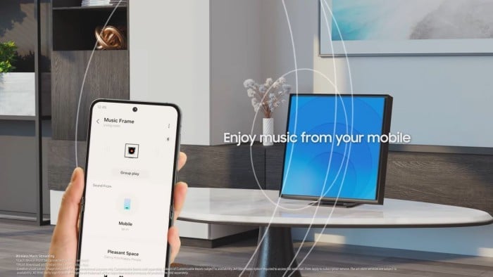 Samsung Music Frame Mobile