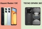 Xiaomi Redmi 13C vs TECNO SPARK 30C