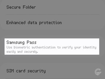 Cara Menonaktifkan Samsung Pass - 3