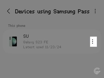 Cara Menonaktifkan Samsung Pass - 7