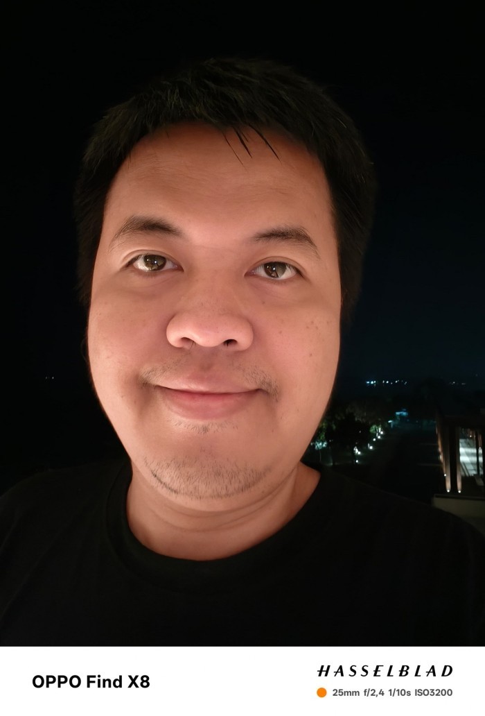 OPPO Find X8 - Selfie Malam - Night Mode