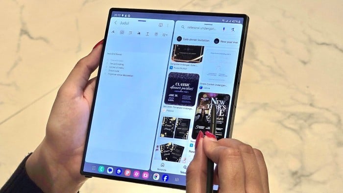 Samsung Galaxy Fold6 Acara Akhir Tahun Multi Window