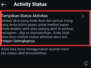 Aktivitas-status