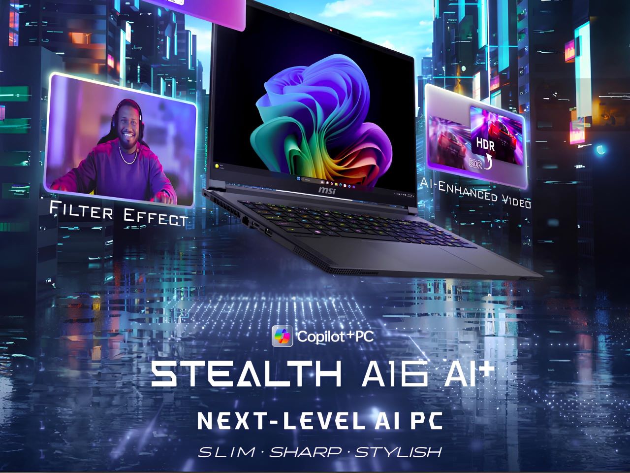 MSI Stealth A16 AI+