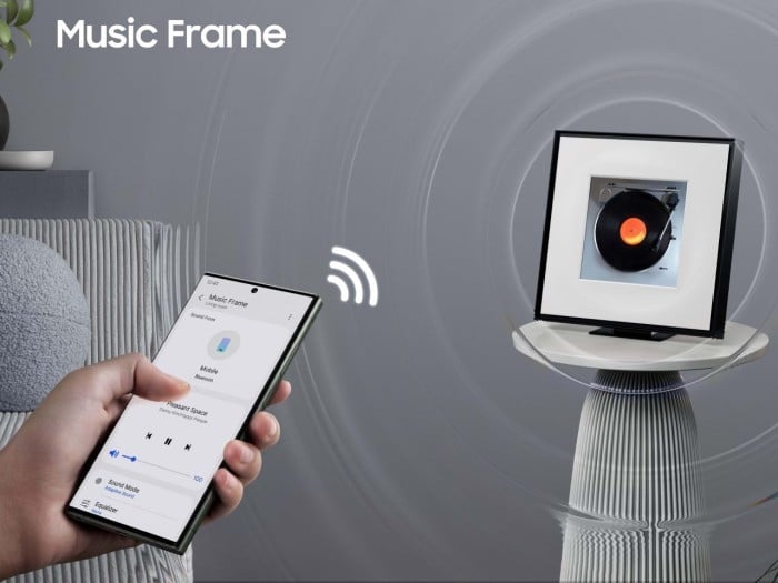 Music Frame Wireless Connection