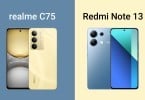 realme C75 vs Redmi Note 13