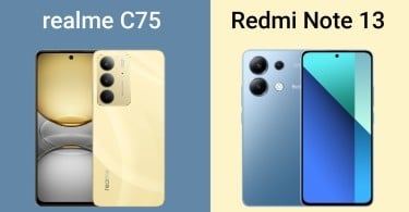 realme C75 vs Redmi Note 13