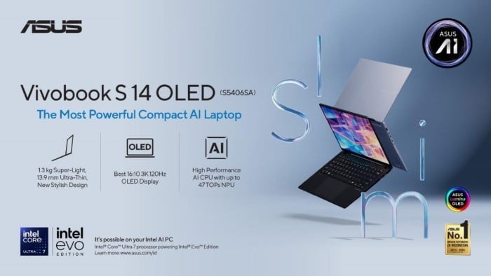 ASUS Vivobook S 14 OLED (S5406SA) Banner