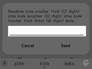 Cara Memasukkan Voucher Telkomsel 3