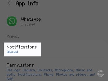 Cara Menghilangkan Notifikasi WhatsApp dari Layar 3