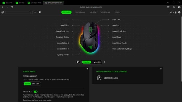 Razer Basilisk V30 Pro 35K Synapse