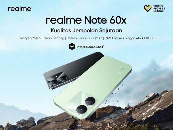 realme Note 60x Rilis (1)