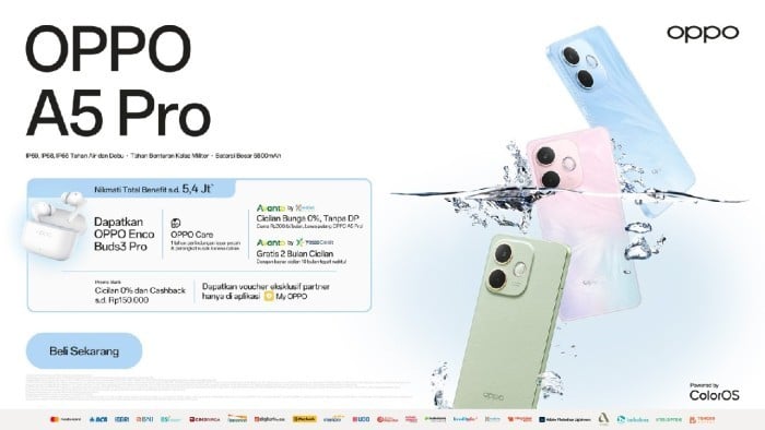 OPPO A5 Pro Resmi Dijual - Promo