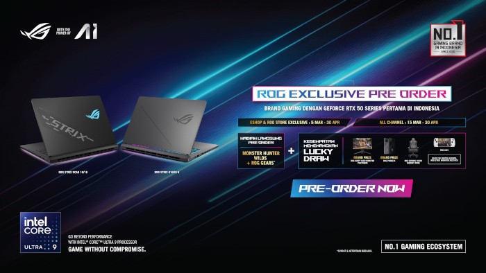 ROG RTX 50 Series Exclusive Pre Order