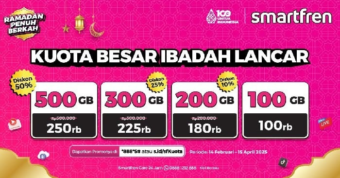 RamadanPenuhBerkah Smartfren - Diskon