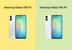 Samsung Galay A06 5G vs Galaxy A06 4g